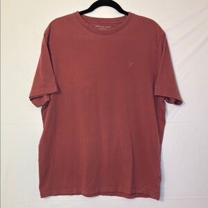 American Eagle Outfitters Red Short Sleeve Tee.  A21
